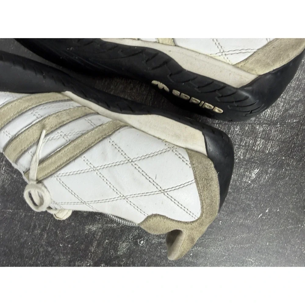 Adidas Tuscany Goodyear Mens 13 US White Black Racing Driving Shoes 2004